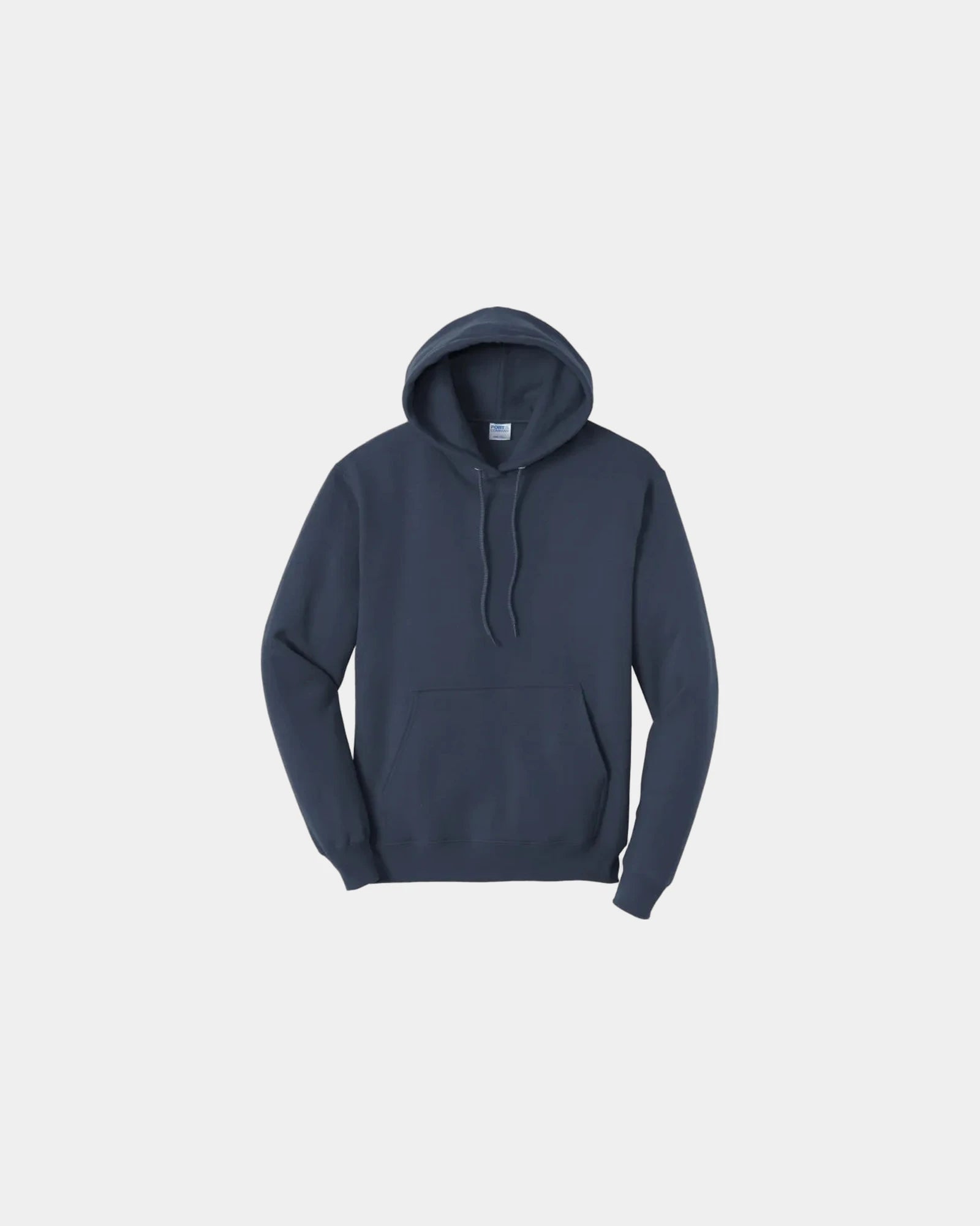 Custom fleece hooded sweatshirt for teams and events - Navy