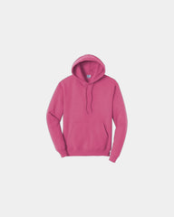 Custom fleece hooded sweatshirt for teams and events - Sangria
