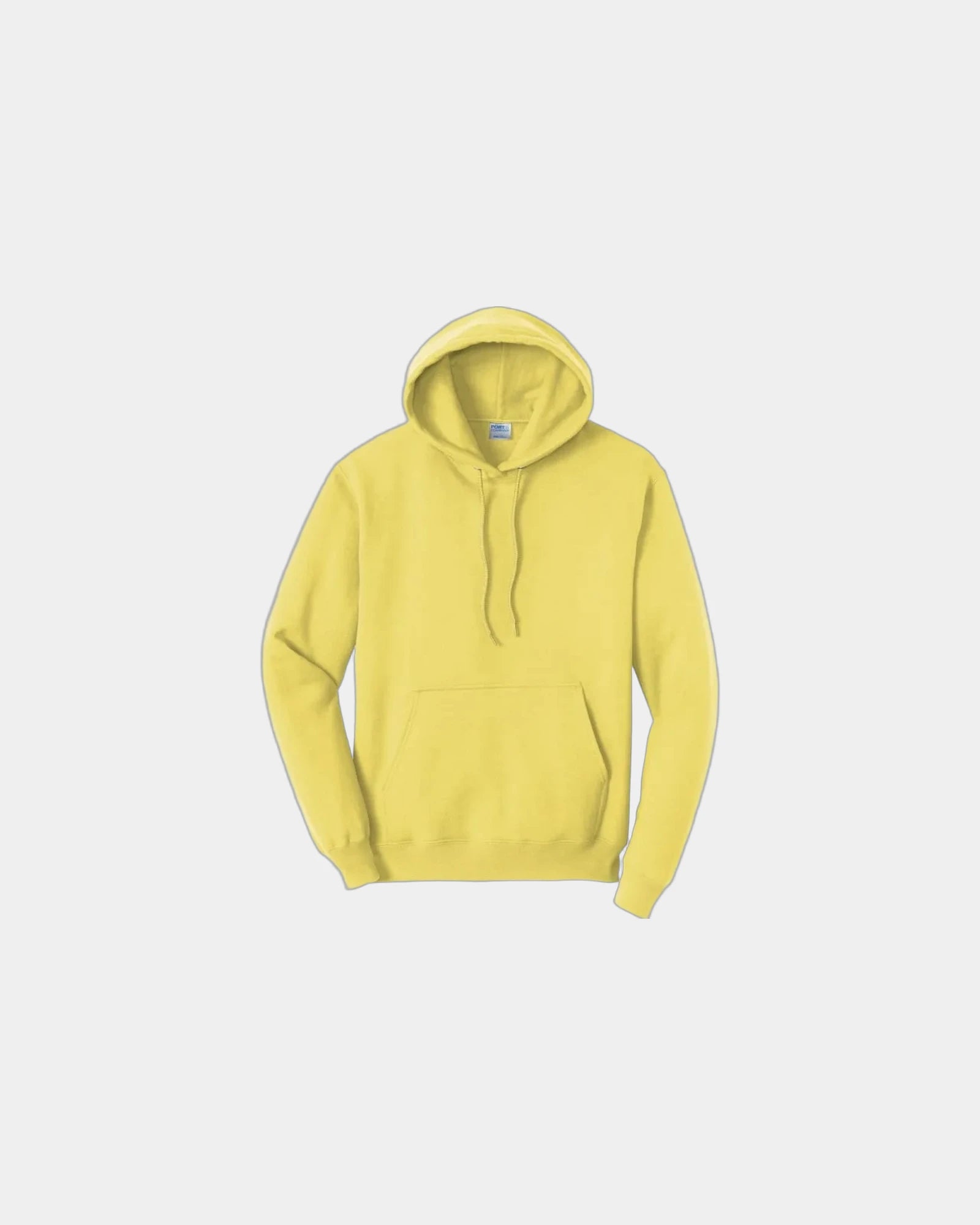 Custom fleece hooded sweatshirt for teams and events - Yellow