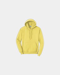 Custom fleece hooded sweatshirt for teams and events - Yellow