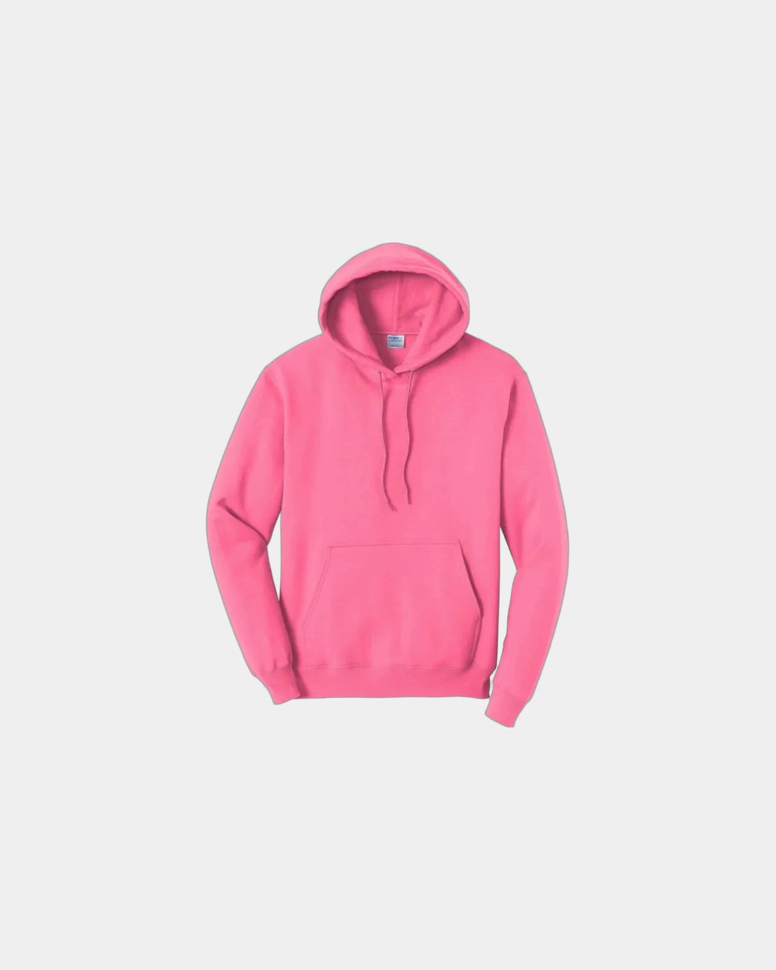 Custom fleece hooded sweatshirt for teams and events - Neon Pink