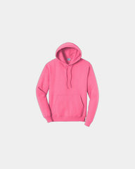 Custom fleece hooded sweatshirt for teams and events - Neon Pink