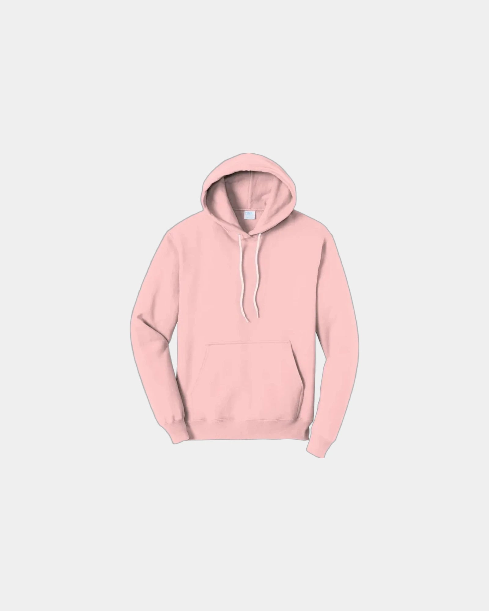 Custom fleece hooded sweatshirt for teams and events - Paleblush