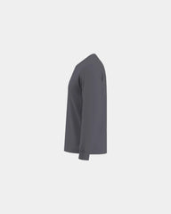 Custom micropique Sport-Tek long sleeve polo - Iron Grey