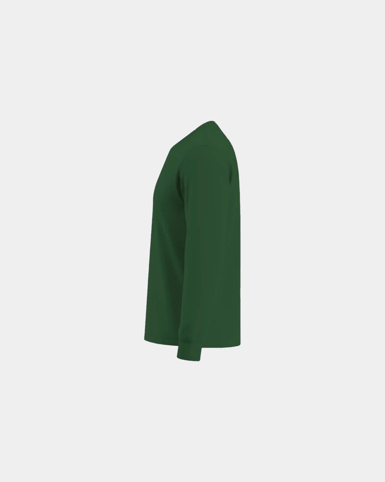 Custom micropique Sport-Tek long sleeve polo - Forest Green