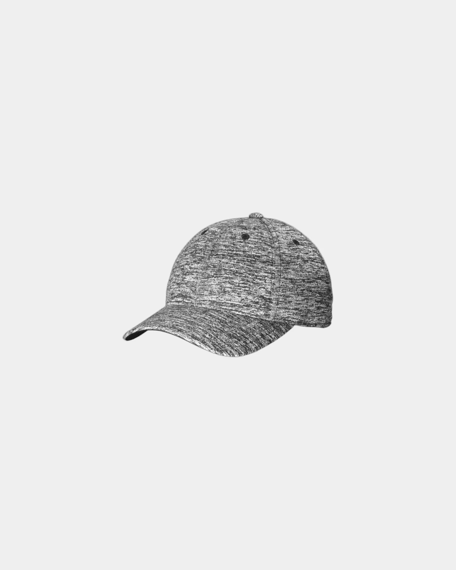 Custom moisture-wicking Sport-Tek PosiCharge cap - Black