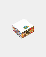 Custom FSC-certified sticky note cube 3" x 3" x 1-1/2" - White