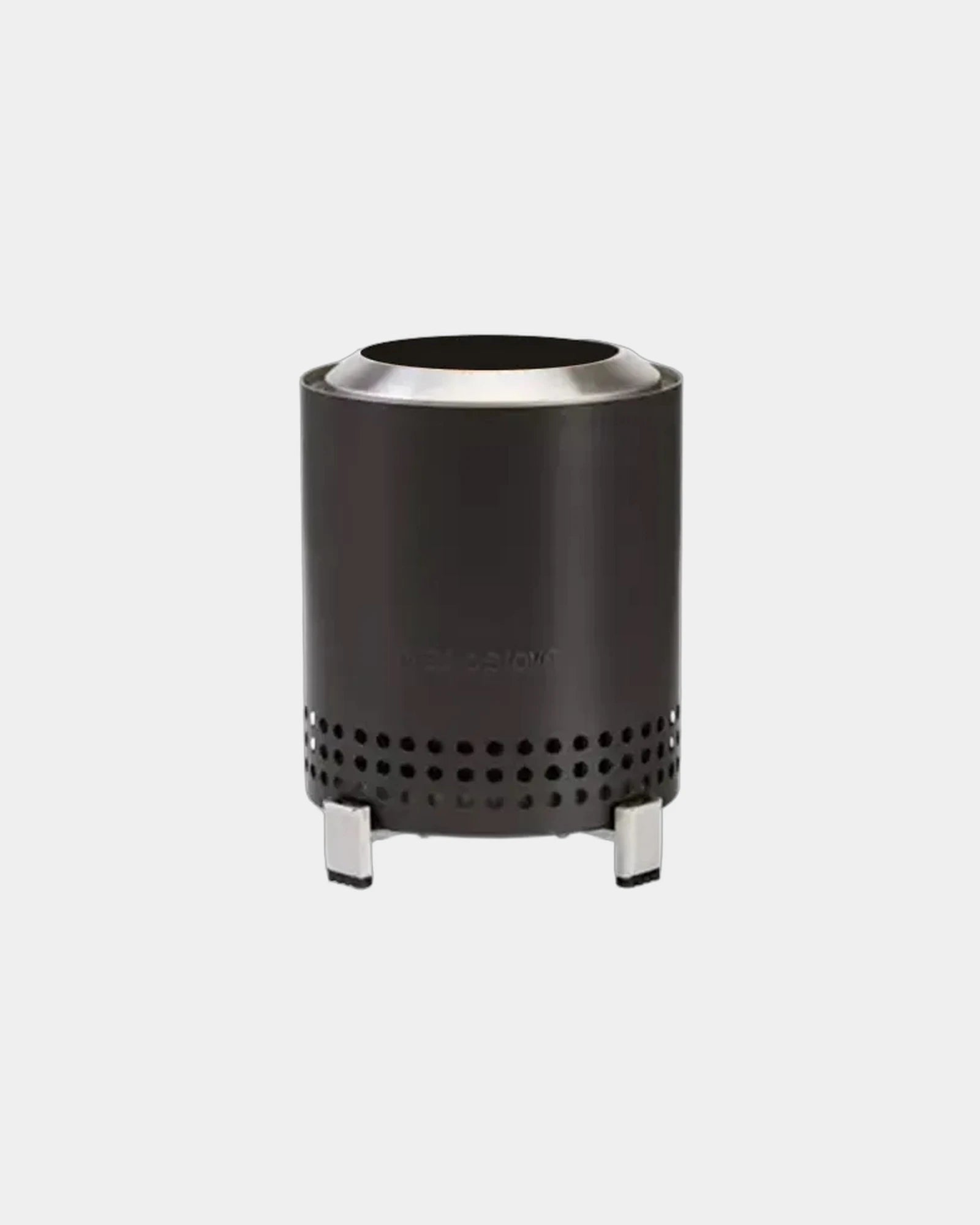 Custom stainless steel tabletop fire pit Mesa - Ash