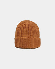 Custom chunky cuffed beanie for teams and events - Coyote Brown