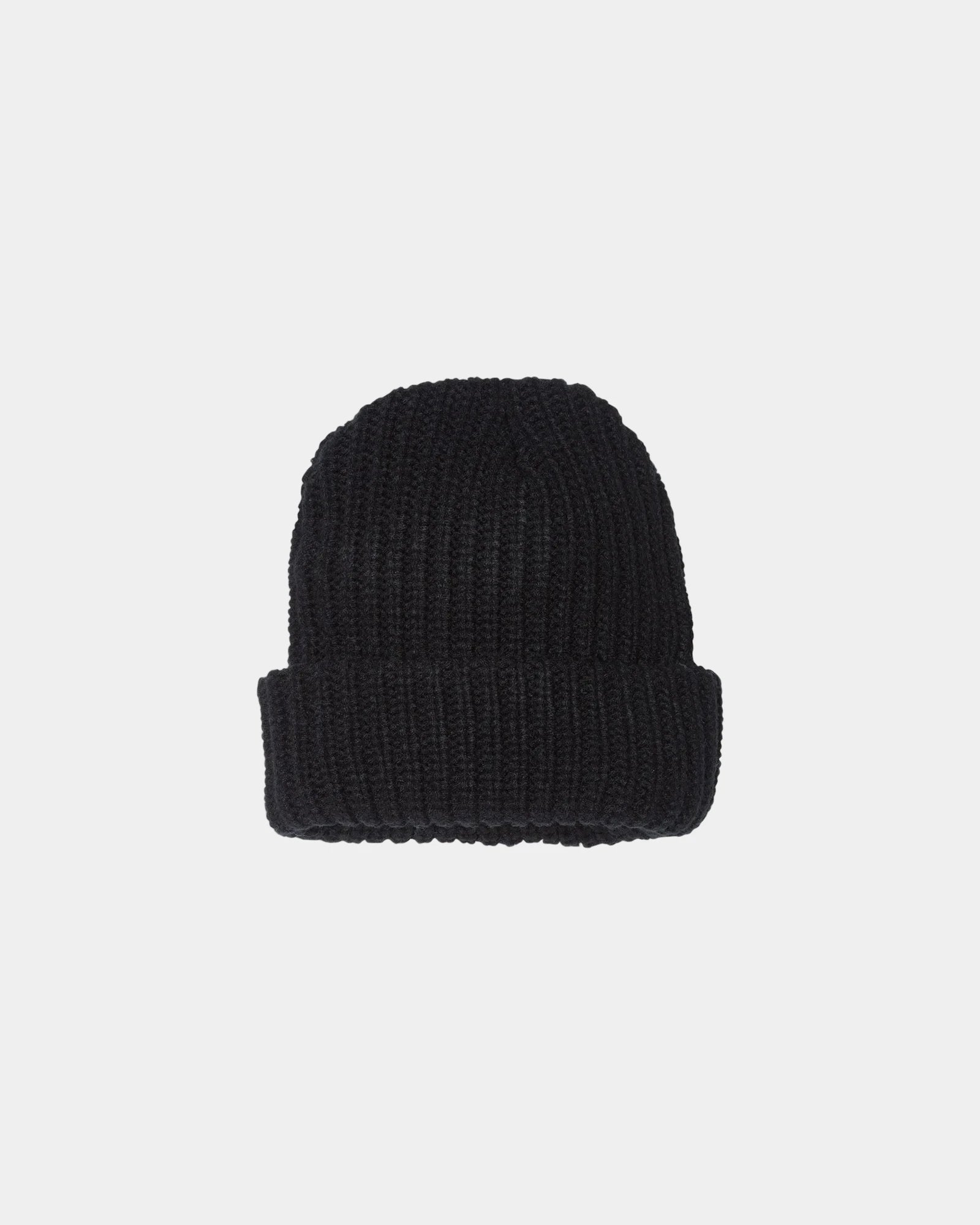 Custom chunky cuffed beanie for teams and events - Black