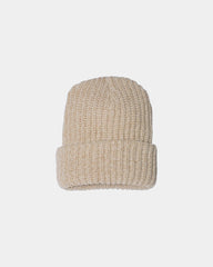 Custom chunky cuffed beanie for teams and events - Oatmeal