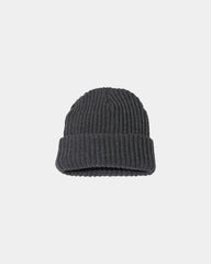 Custom chunky cuffed beanie for teams and events - Charcoal