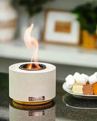 Custom tabletop fire bowl for indoor ambiance décor - 5