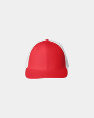 Custom Vineyard Vines performance trucker cap, mesh back - Jetty Red