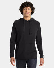 Custom French terry pullover hoodie Sport-Tek - Black