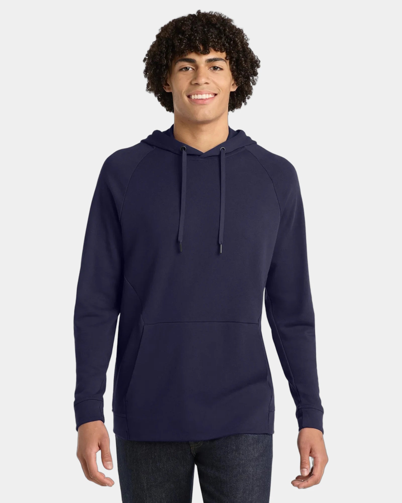 Custom French terry pullover hoodie Sport-Tek - True Navy