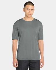 Custom polyester tee Sport-Tek PosiCharge Competitor - Grey Concrete