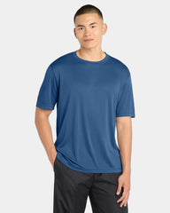 Custom polyester tee Sport-Tek PosiCharge Competitor - True Royal Heather