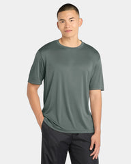 Custom polyester tee Sport-Tek PosiCharge Competitor - Grey Concrete Heather