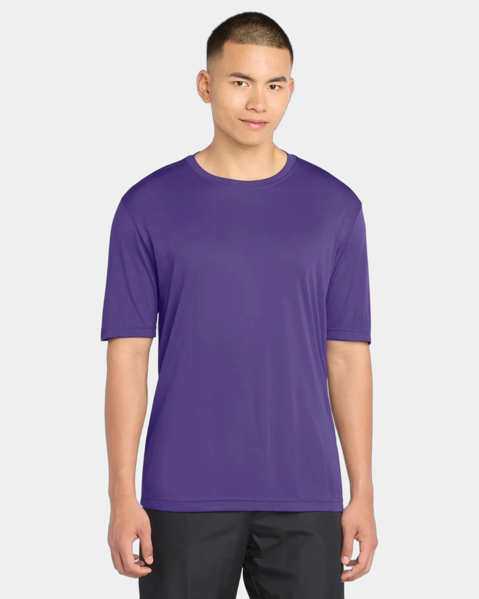 Custom polyester tee Sport-Tek PosiCharge Competitor - Purple