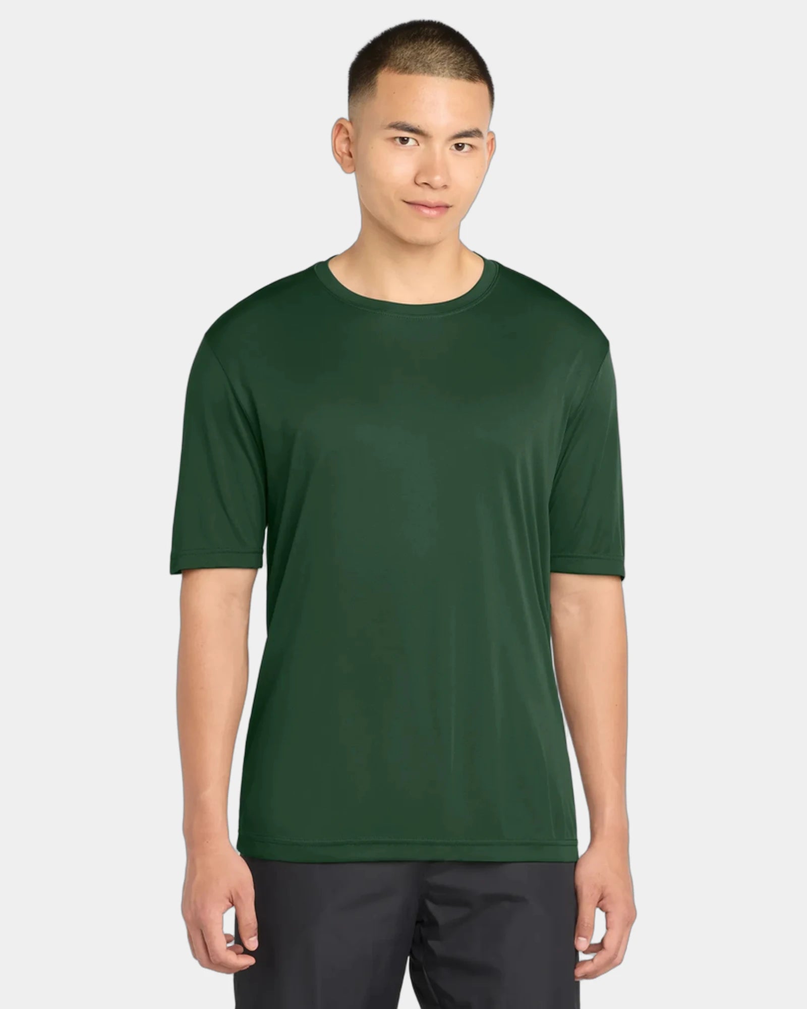 Custom polyester tee Sport-Tek PosiCharge Competitor - Forest Green
