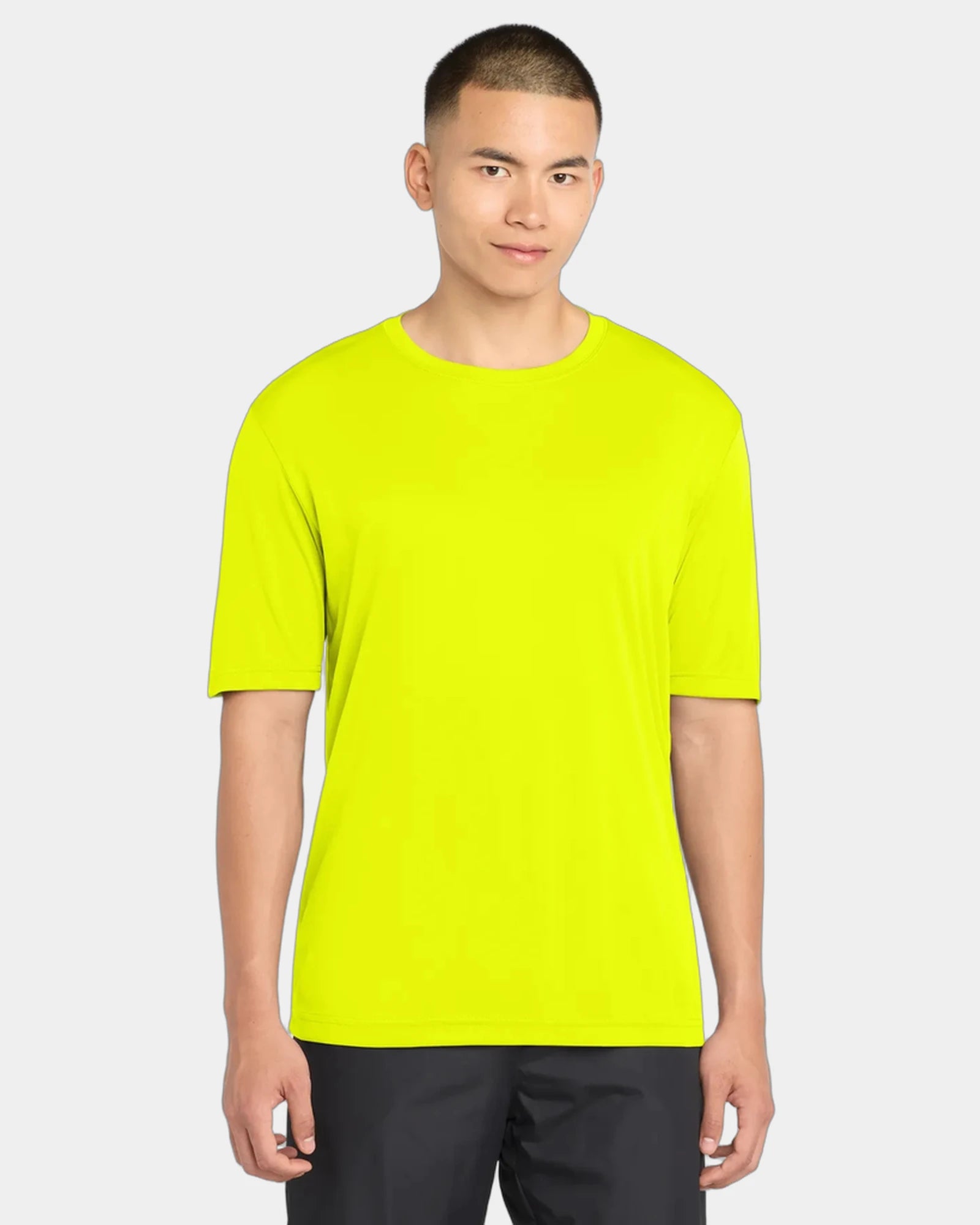 Custom polyester tee Sport-Tek PosiCharge Competitor - Neon Yellow
