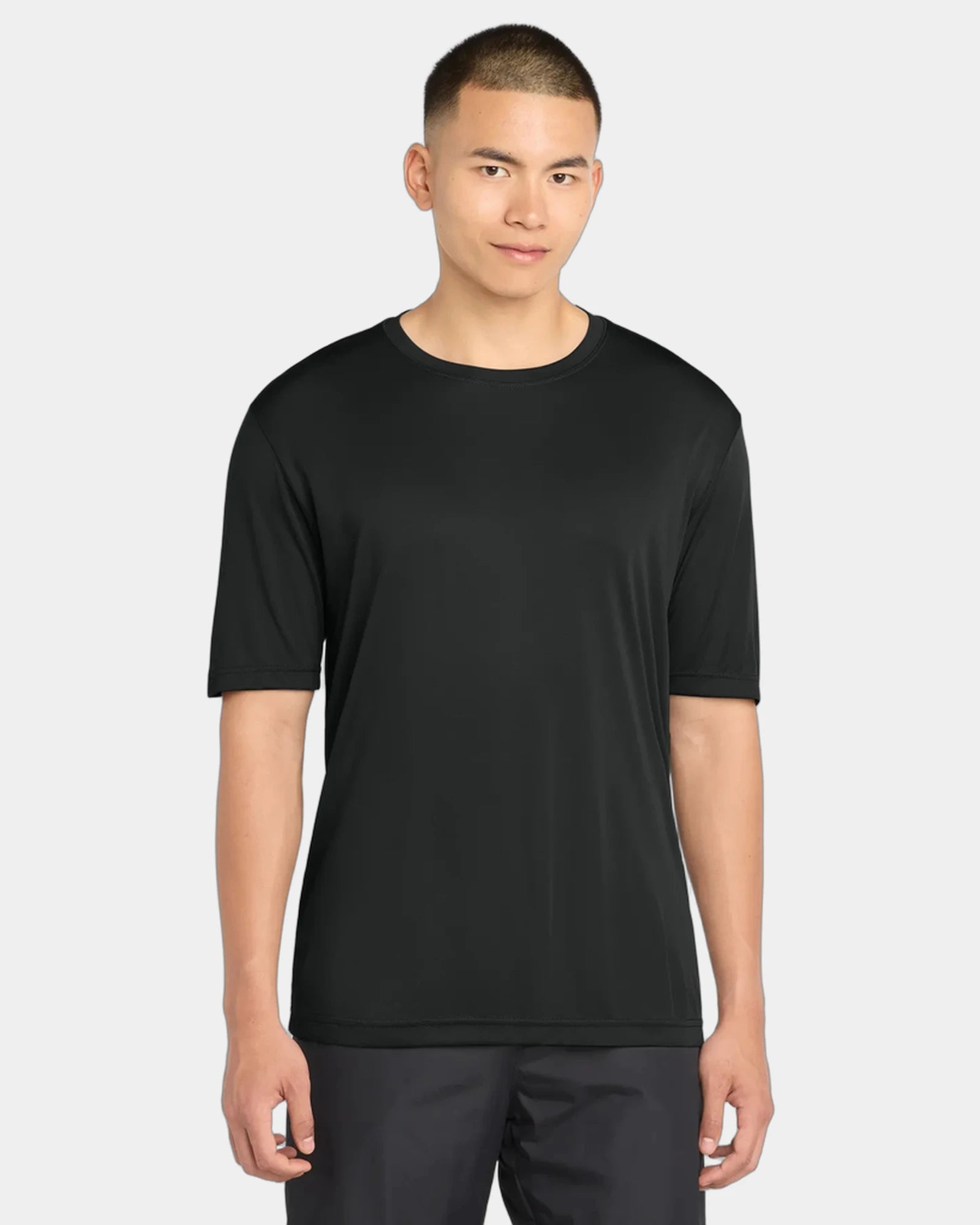 Custom polyester tee Sport-Tek PosiCharge Competitor - Black