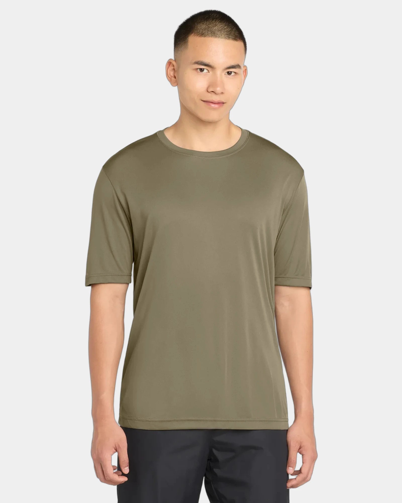 Custom polyester tee Sport-Tek PosiCharge Competitor - Coyote Brown