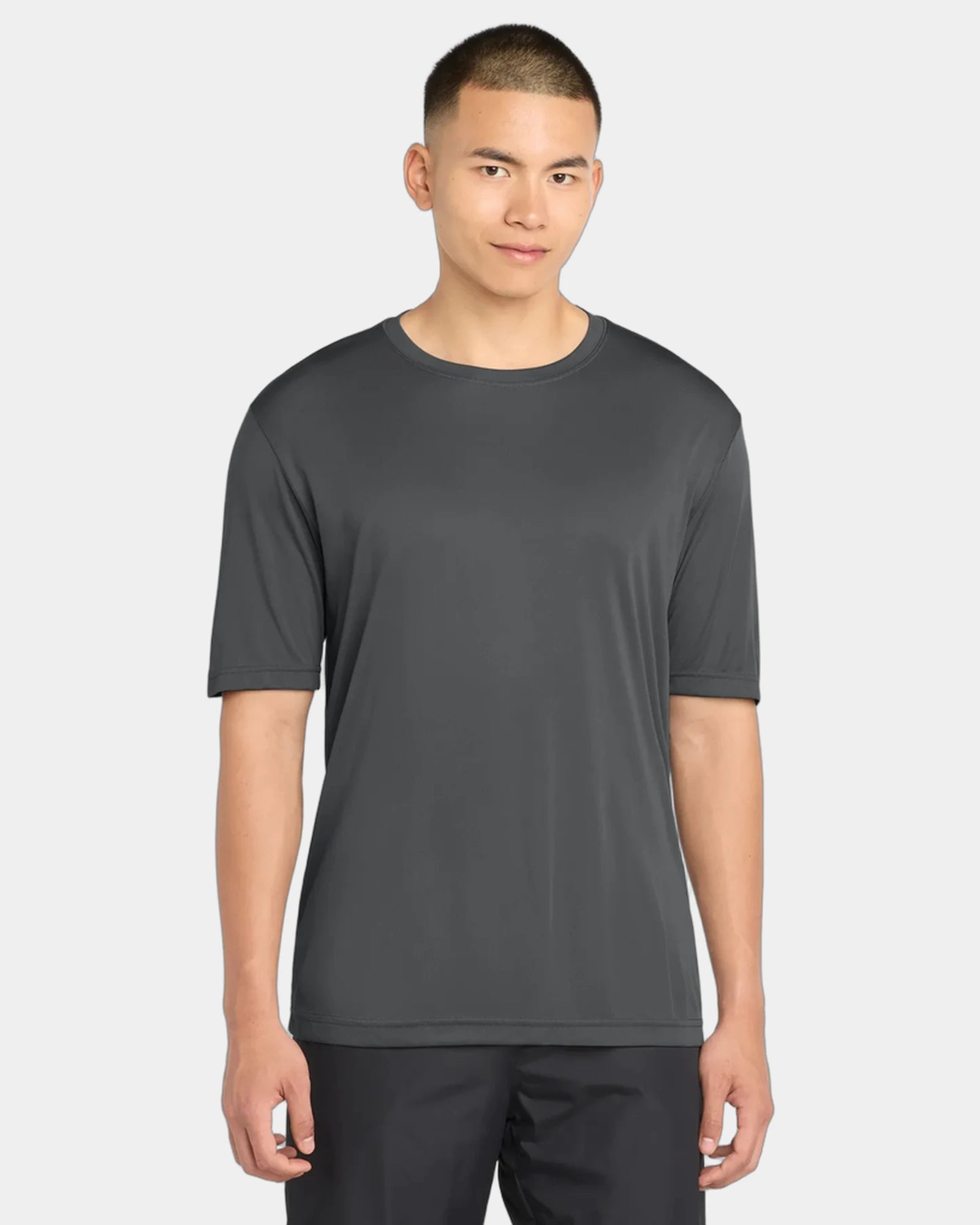 Custom polyester tee Sport-Tek PosiCharge Competitor - Iron Grey