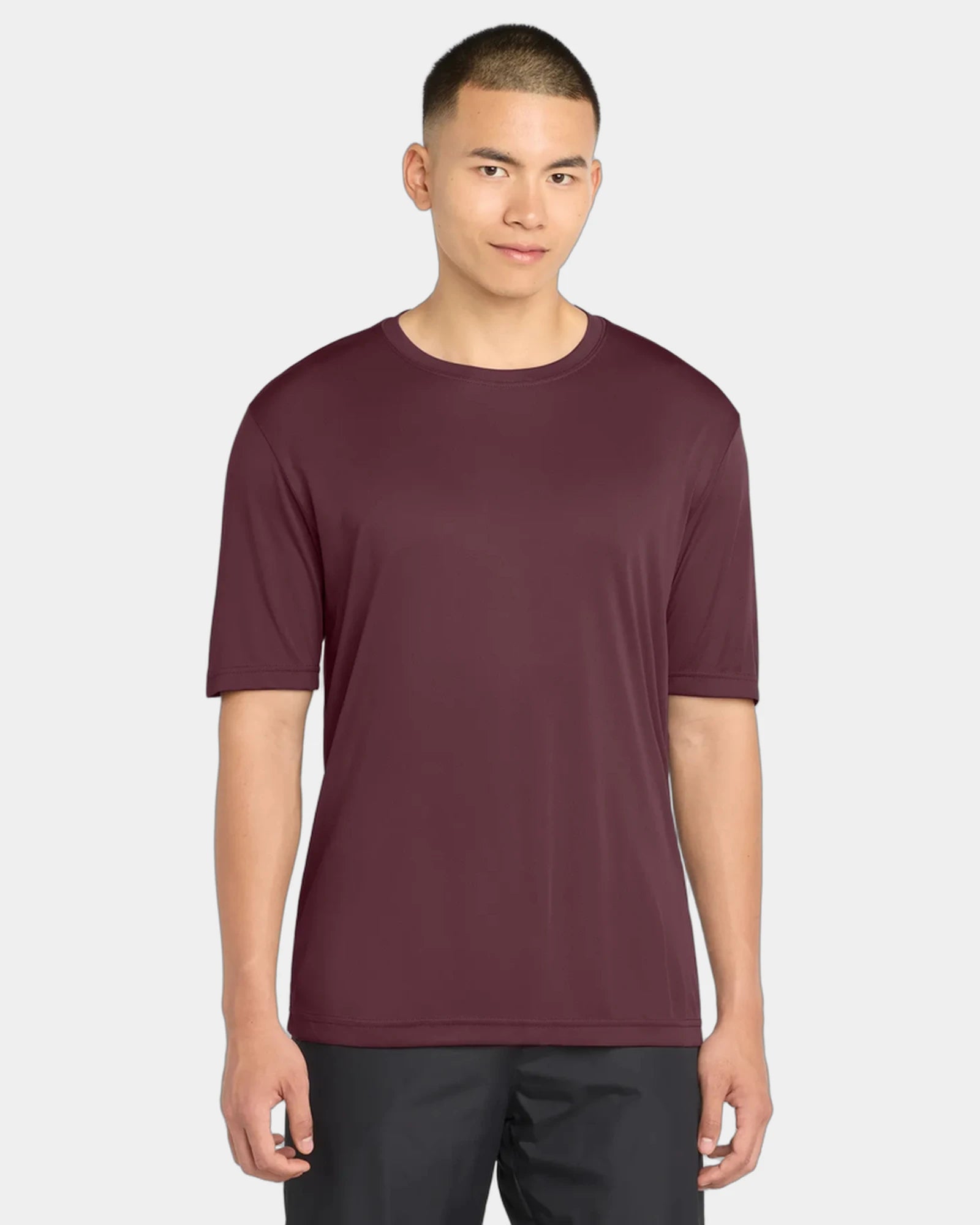 Custom polyester tee Sport-Tek PosiCharge Competitor - Maroon