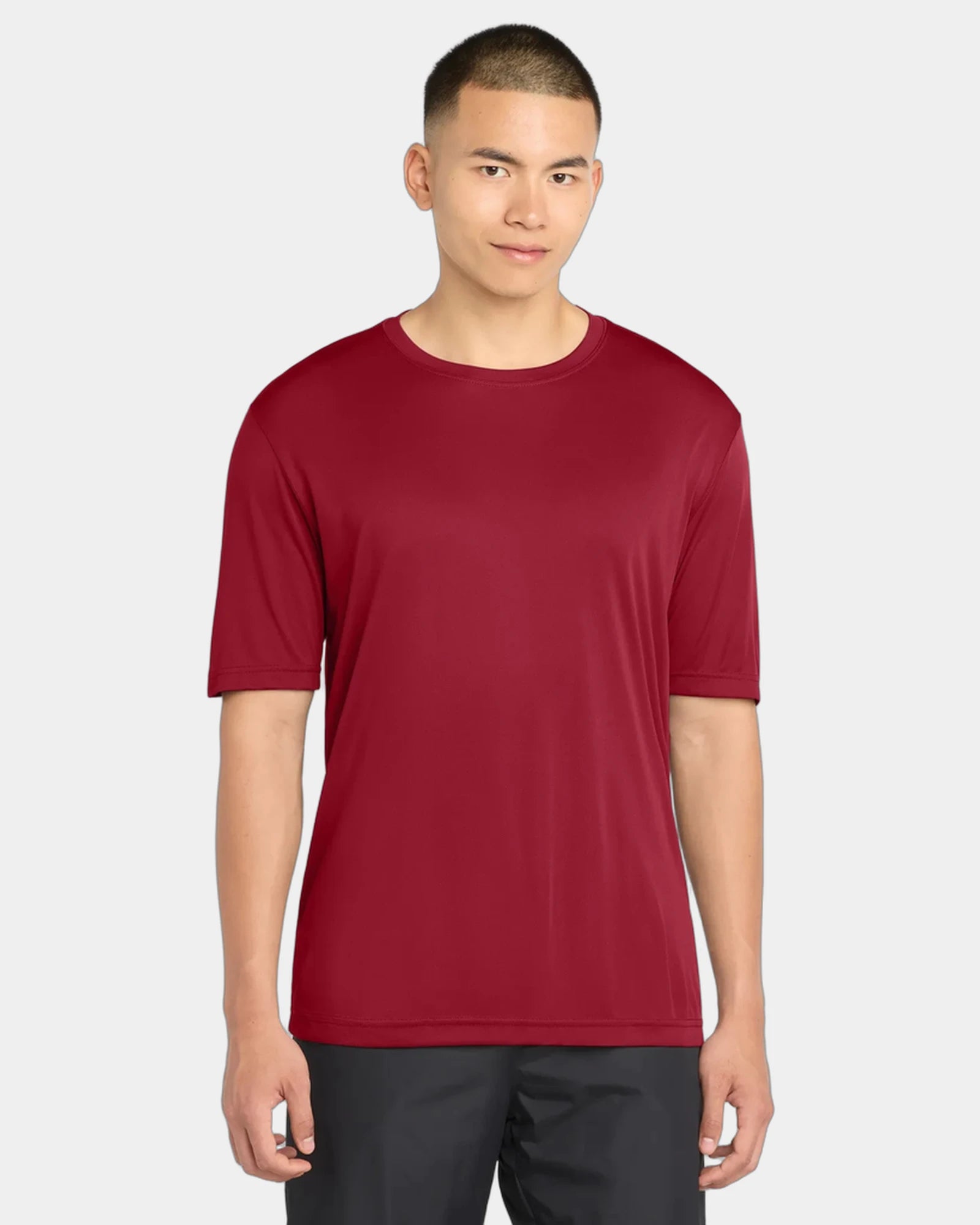 Custom polyester tee Sport-Tek PosiCharge Competitor - Deep Red