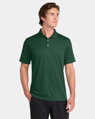 Custom UV polo Sport-Tek Micropique moisture-wicking - Forest Green