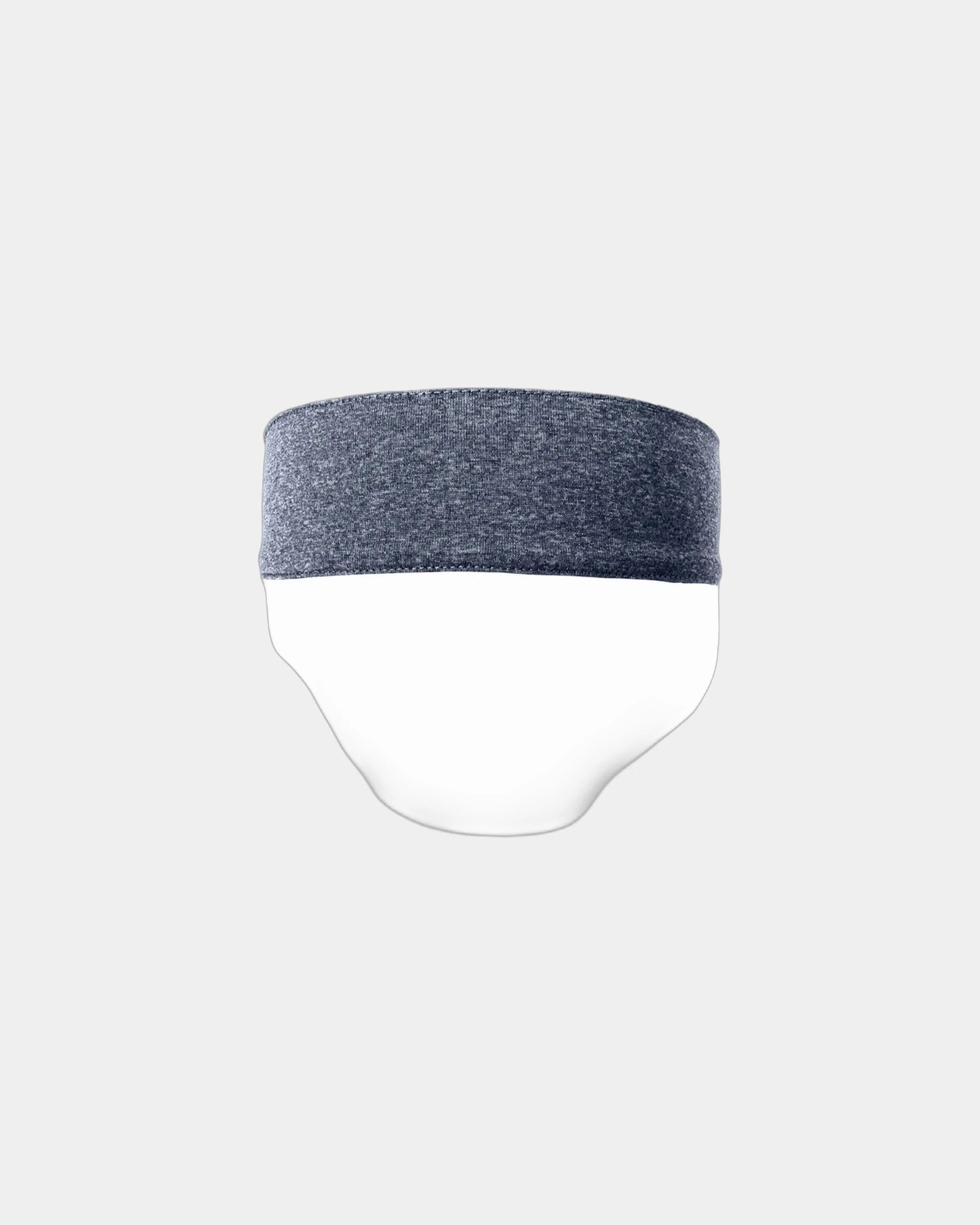Custom moisture-wicking Sport-Tek Contender headband - True Navy Heather