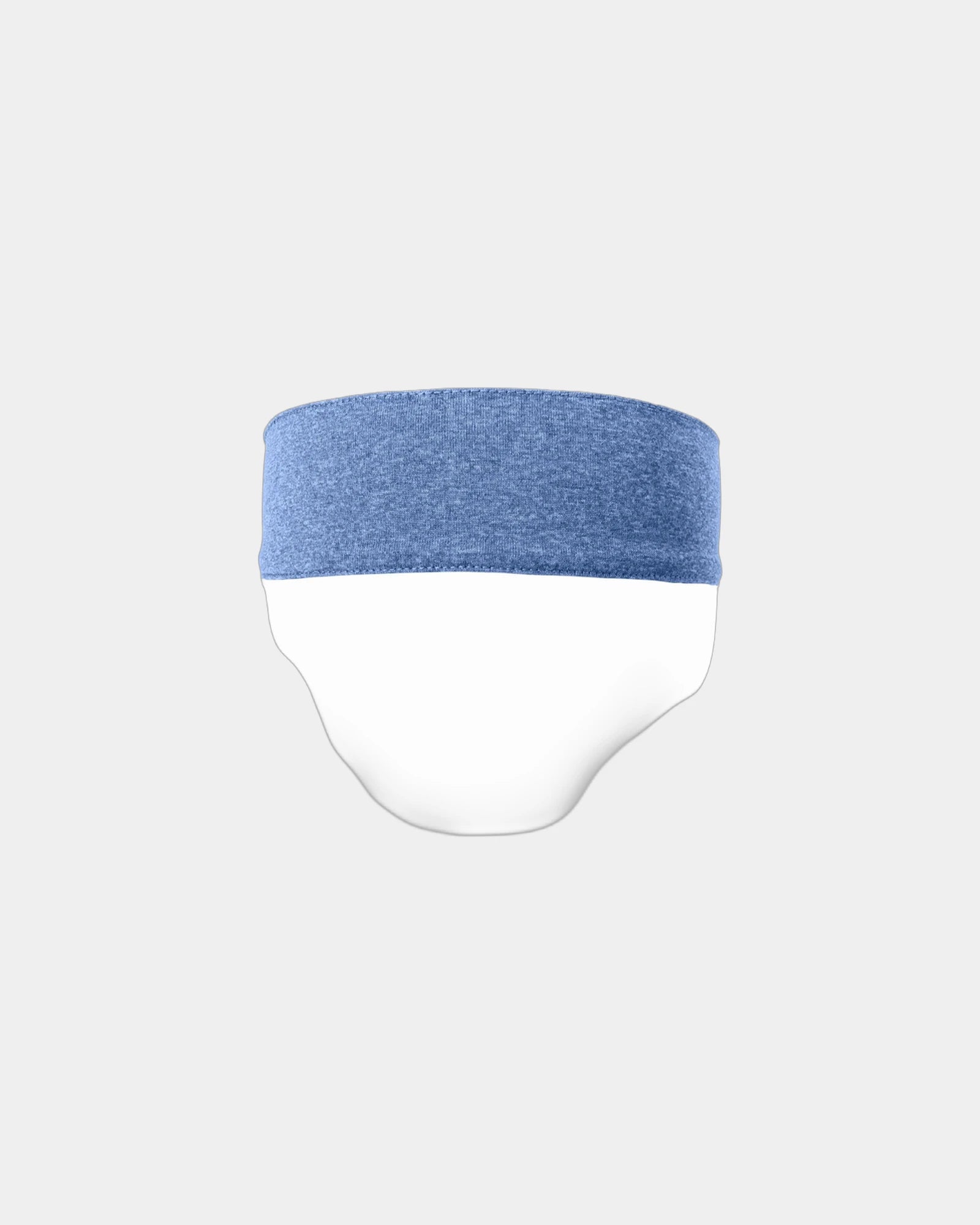 Custom moisture-wicking Sport-Tek Contender headband - True Royal Heather