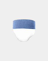 Custom moisture-wicking Sport-Tek Contender headband - True Royal Heather