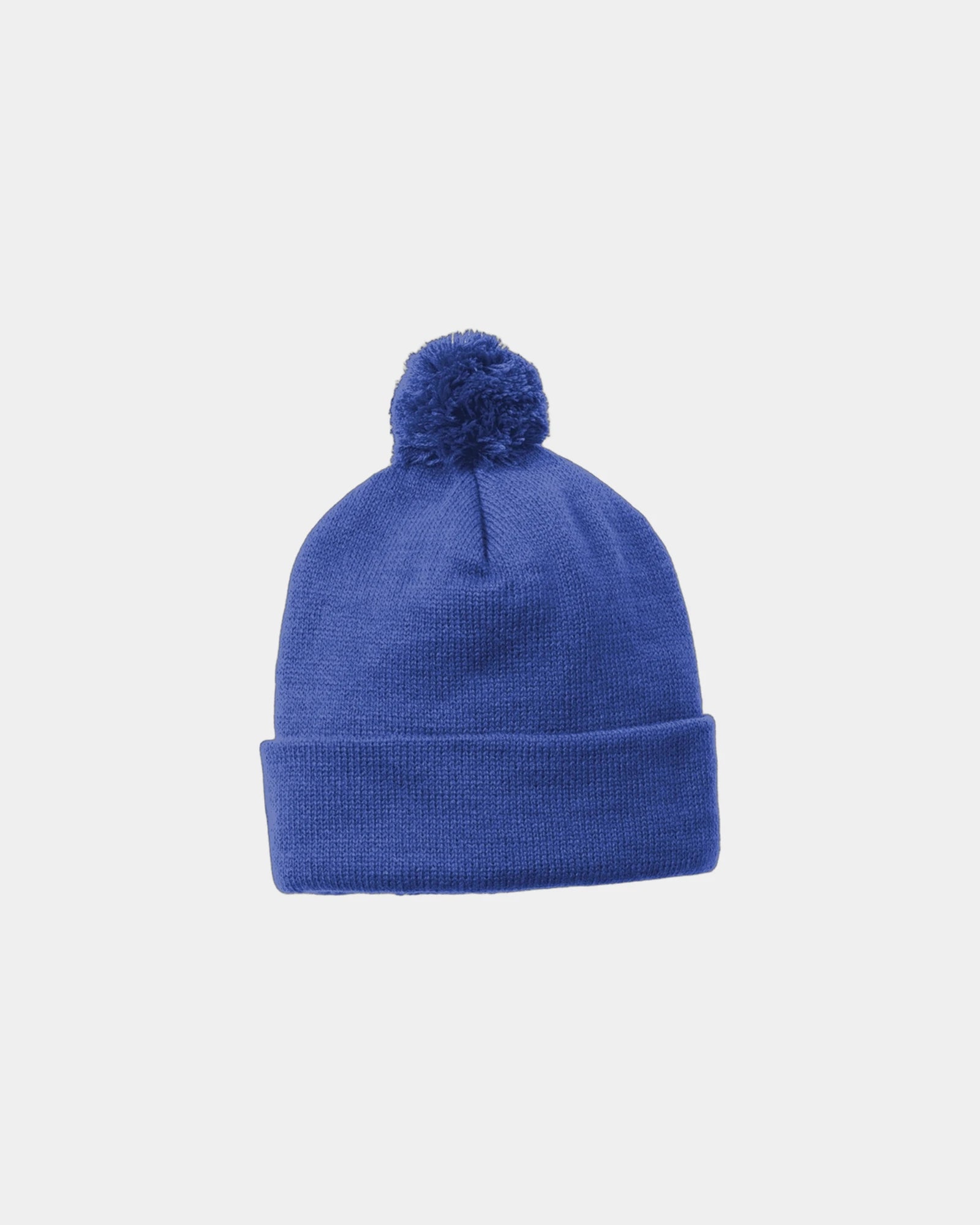 Custom acrylic pom beanie Sport-Tek Solid - True Royal