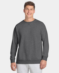 Custom fleece crewneck Sport-Tek Drive Fleece sweatshirt - Graphite Heather