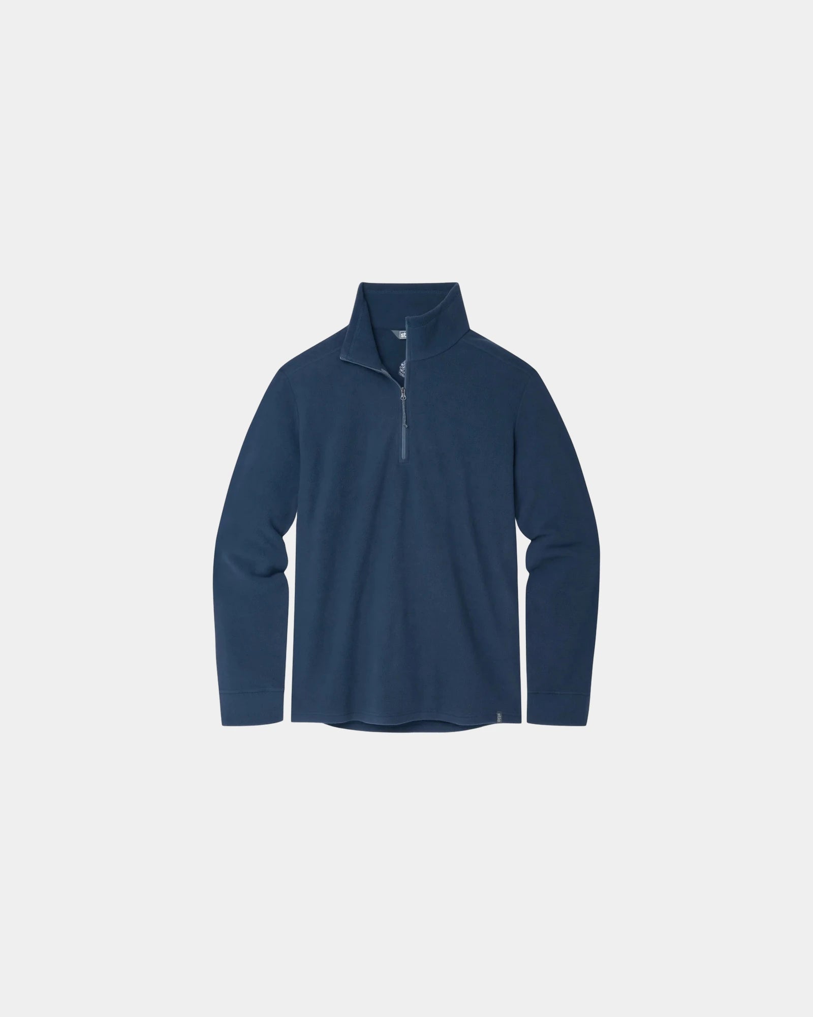 Custom recycled fleece half-zip pullover for teams - Mountain Shadow
