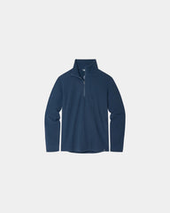 Custom recycled fleece half-zip pullover for teams - Mountain Shadow