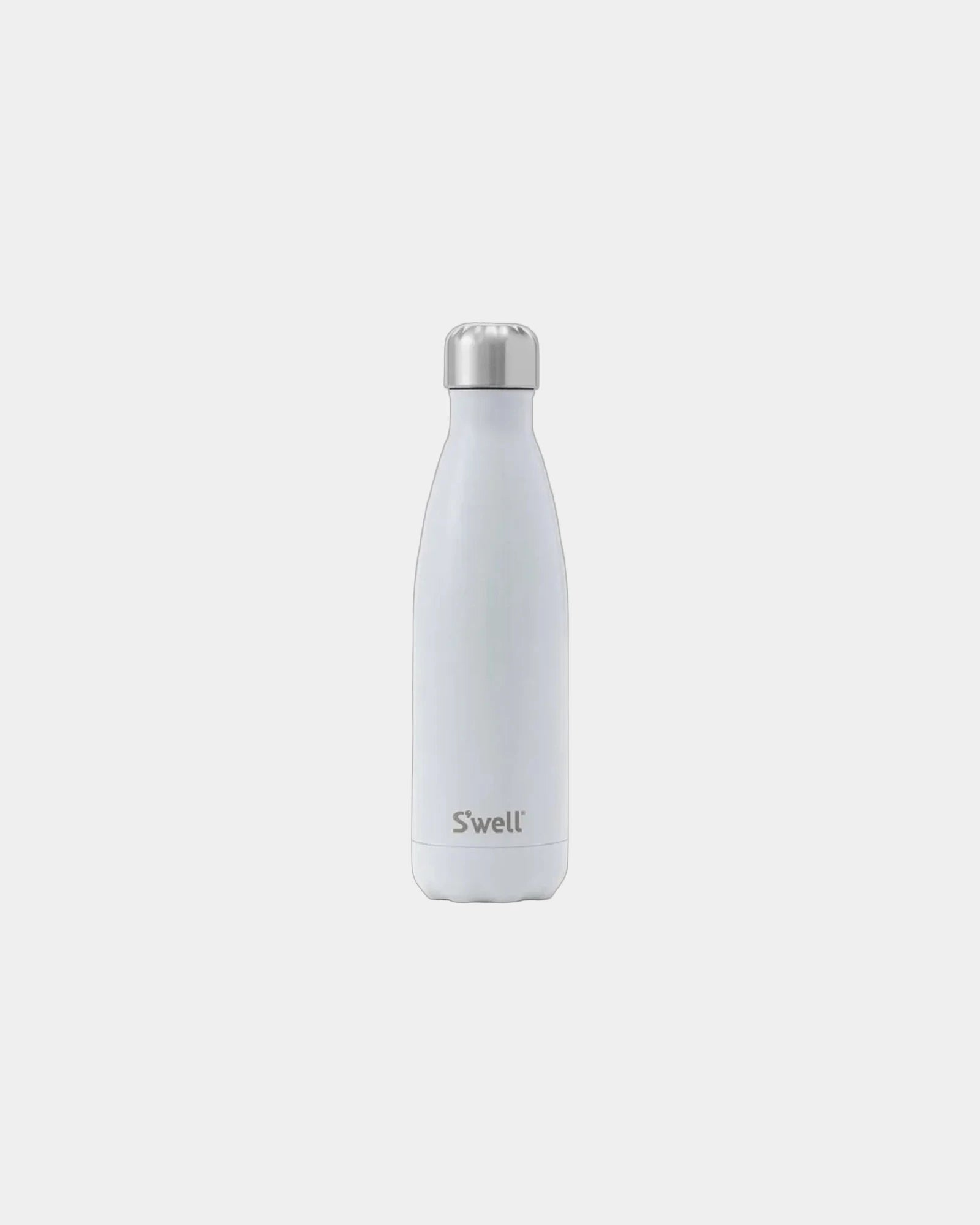 Custom insulated stainless steel water bottle 17 oz - White