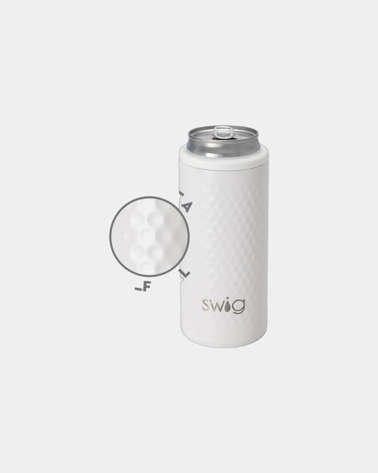 Custom insulated stainless steel can cooler 12 oz - Golf