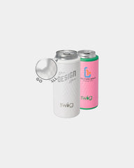 Custom insulated stainless steel can cooler 12 oz - 1