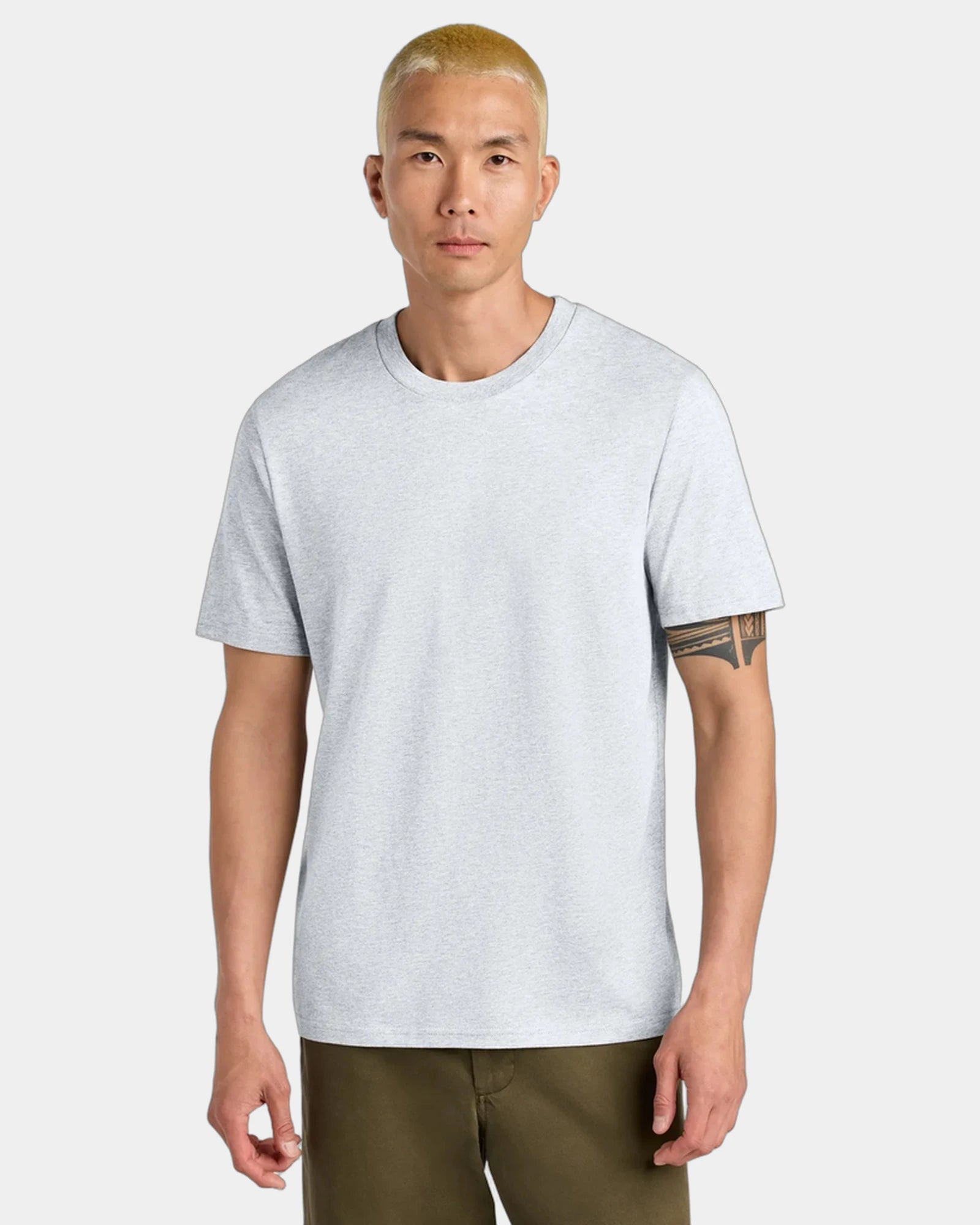 Custom organic cotton tee Stanley/Stella Creator 2.0 - Cool Heather Grey