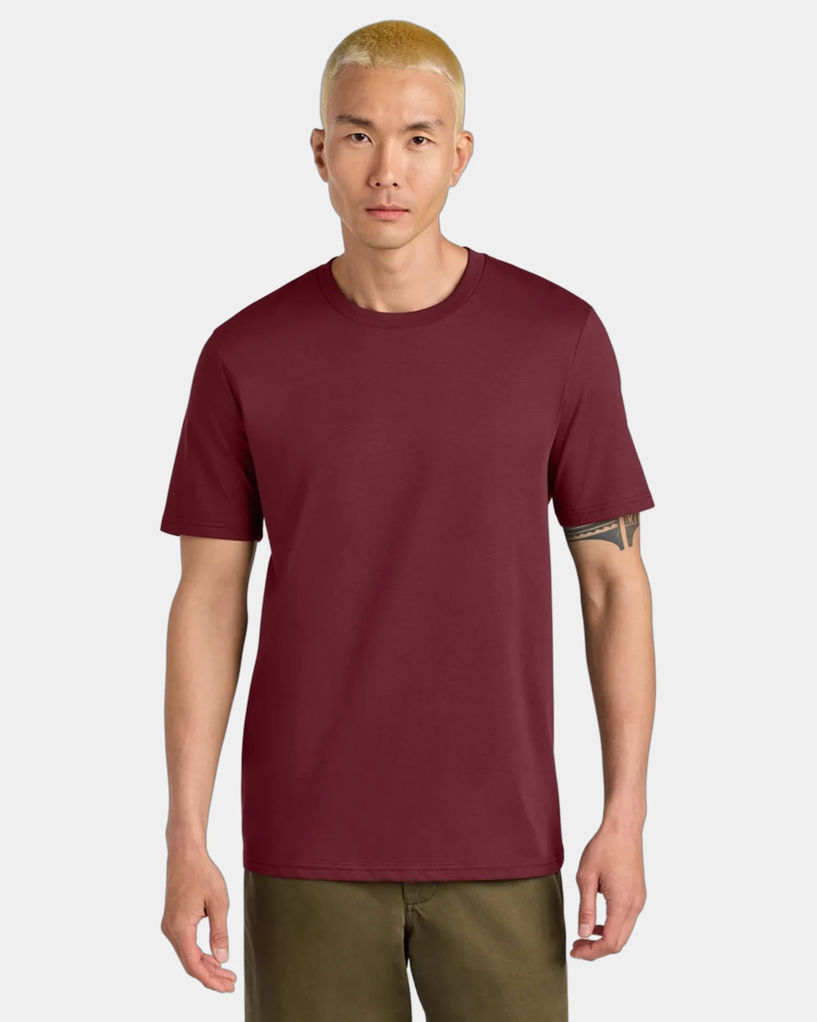 Custom organic cotton tee Stanley/Stella Creator 2.0 - Burgundy