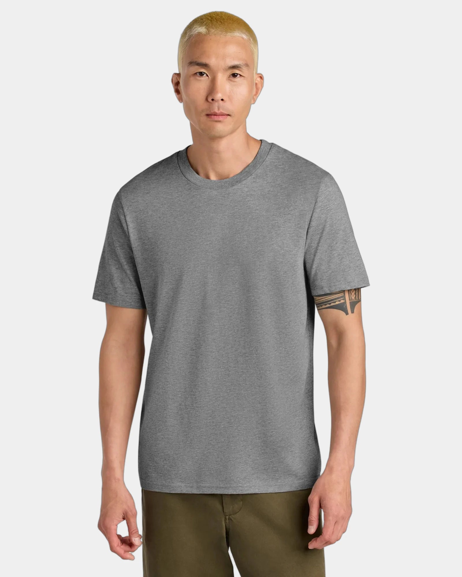 Custom organic cotton tee Stanley/Stella Creator 2.0 - Mid Heather Grey