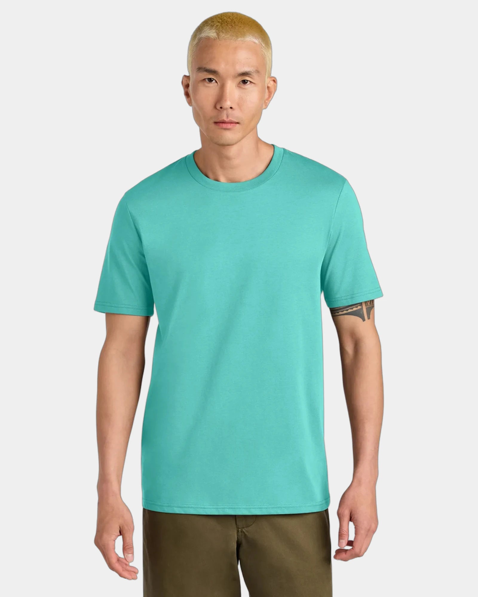 Custom organic cotton tee Stanley/Stella Creator 2.0 - Pool Blue