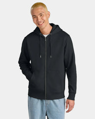 Custom organic cotton Stanley/Stella Cultivator hoodie - Black
