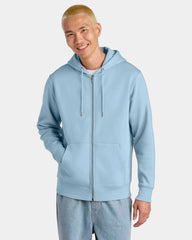 Custom organic cotton Stanley/Stella Cultivator hoodie - Blue Soul