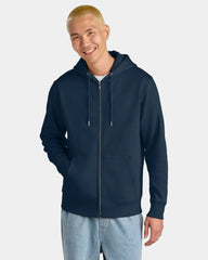 Custom organic cotton Stanley/Stella Cultivator hoodie - French Navy