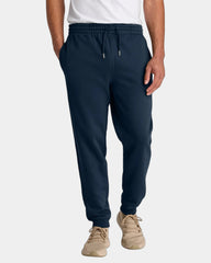 Custom organic cotton Stanley/Stella Flyer Jogger - French Navy